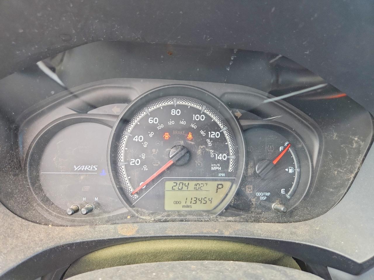 2015 TOYOTA YARIS