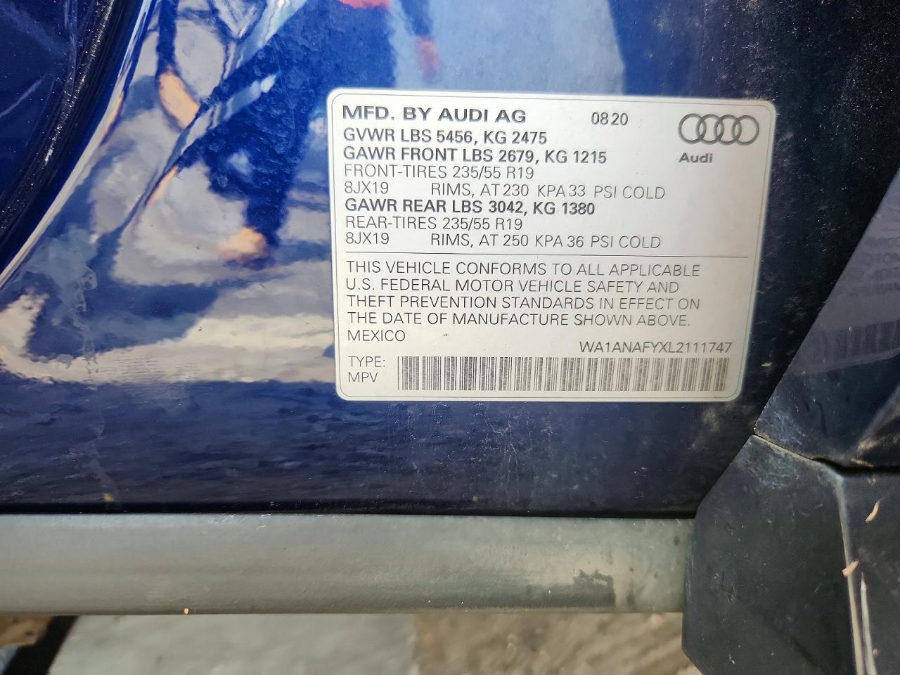 2020 AUDI Q5