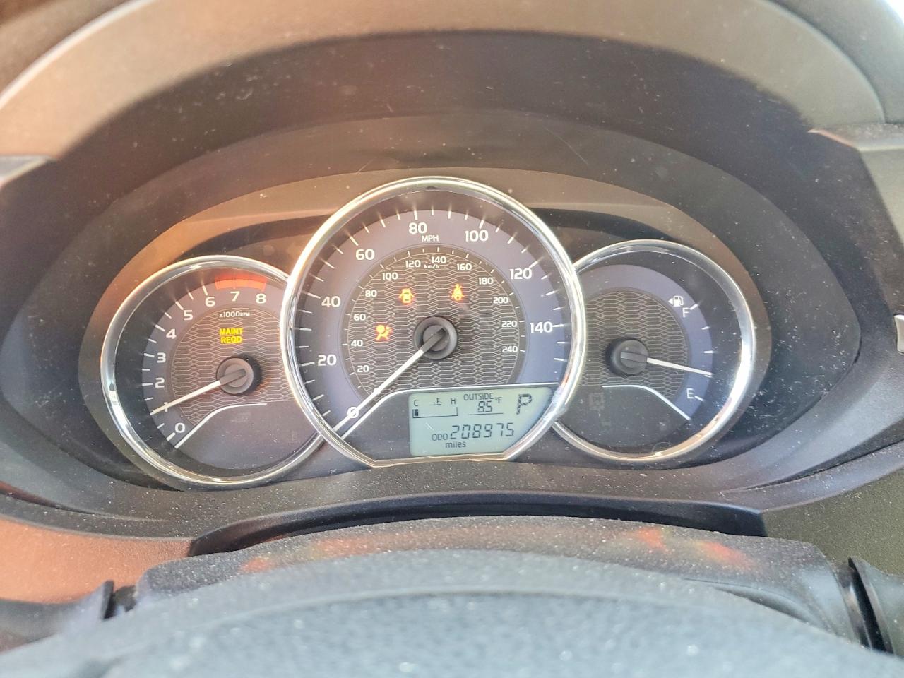 2014 TOYOTA COROLLA