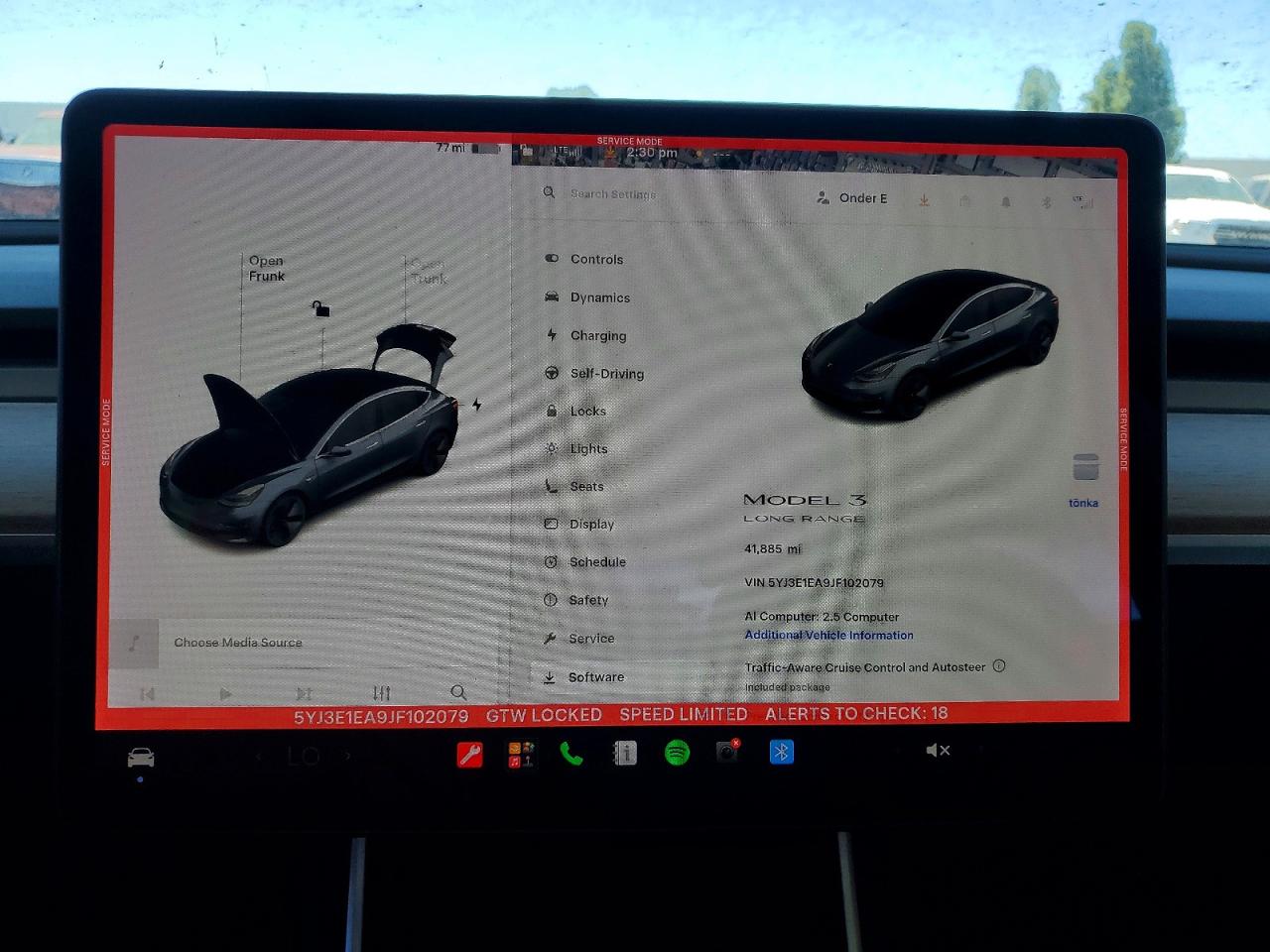 2018 TESLA MODEL 3