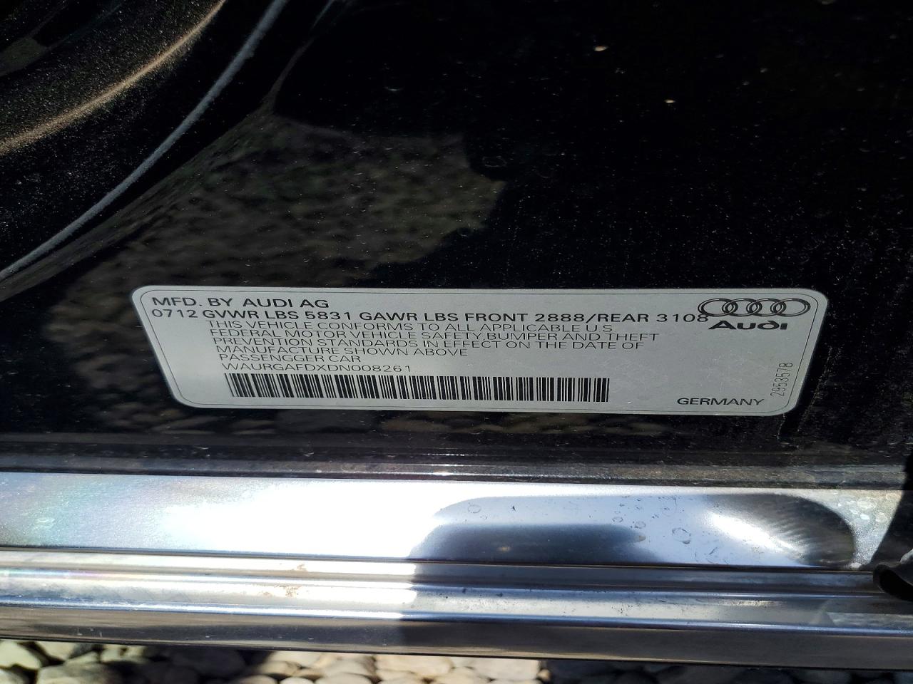 2013 AUDI A8