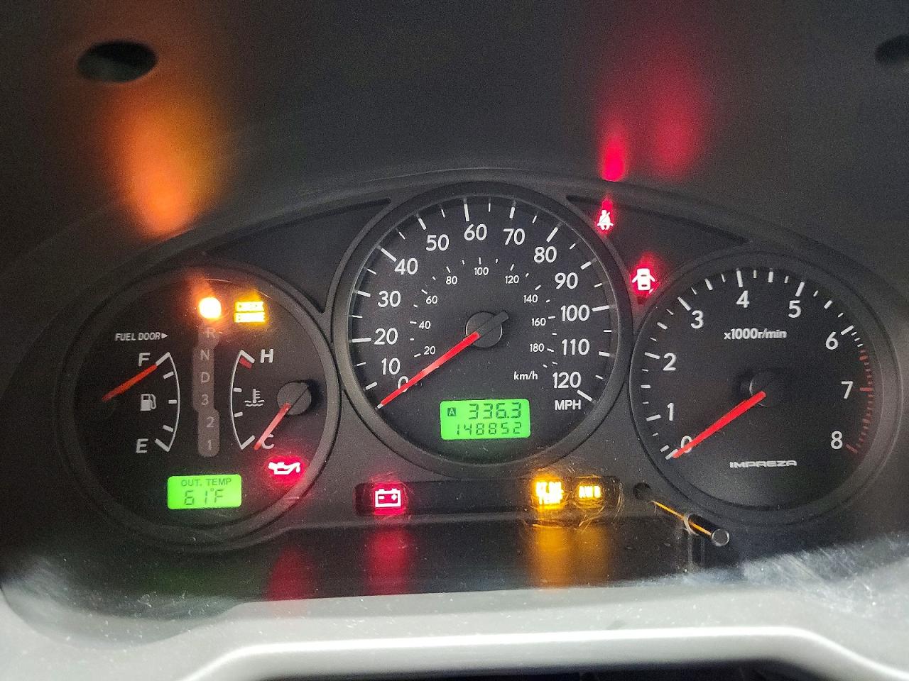 2007 SUBARU IMPREZA