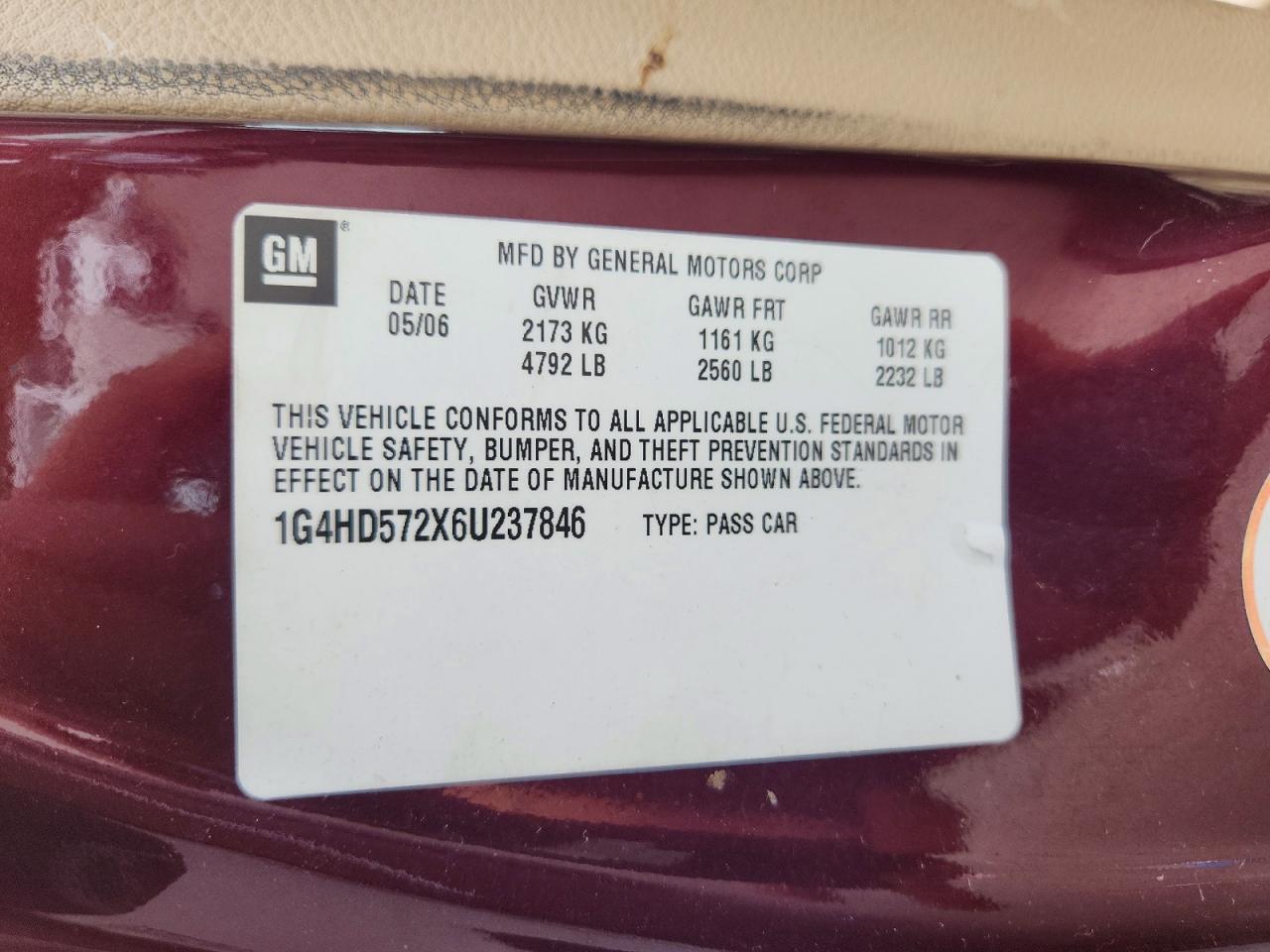 2006 BUICK LUCERNE