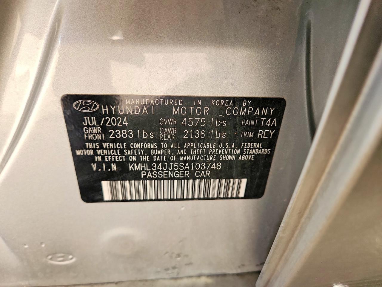2025 HYUNDAI SONATA