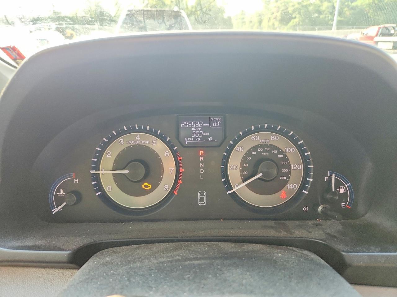 2012 HONDA ODYSSEY