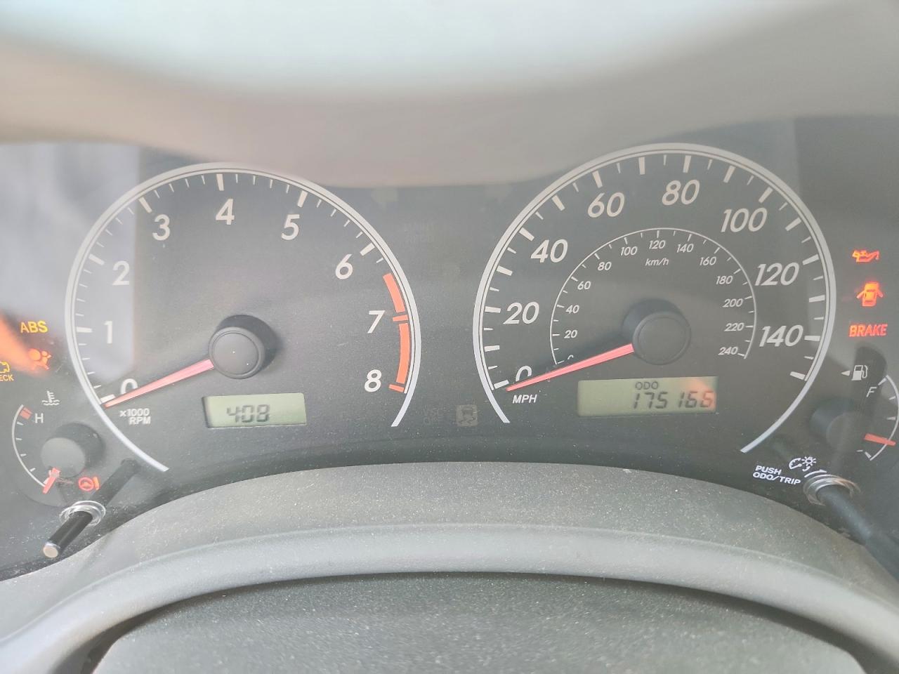 2009 TOYOTA COROLLA