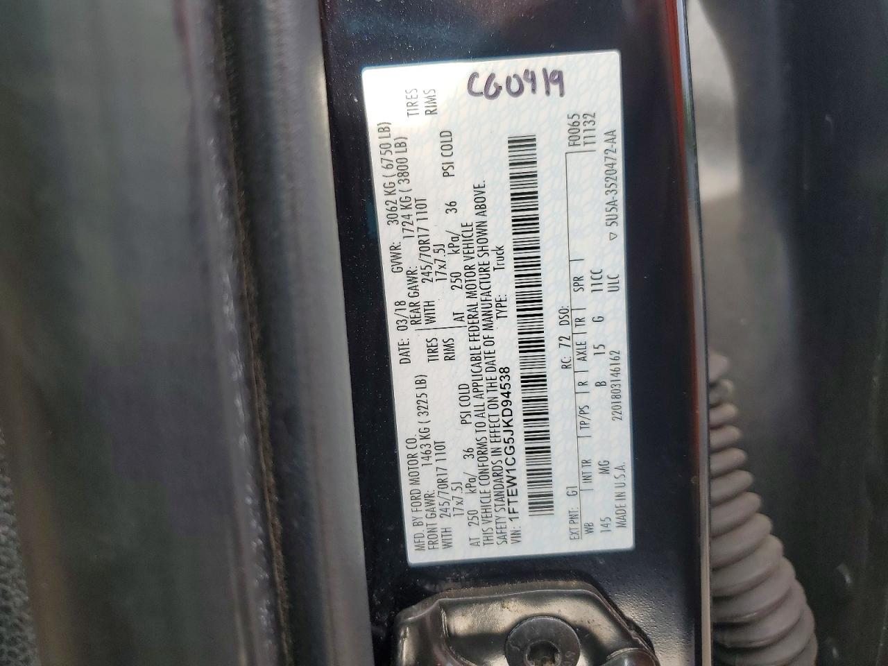 2018 FORD F150