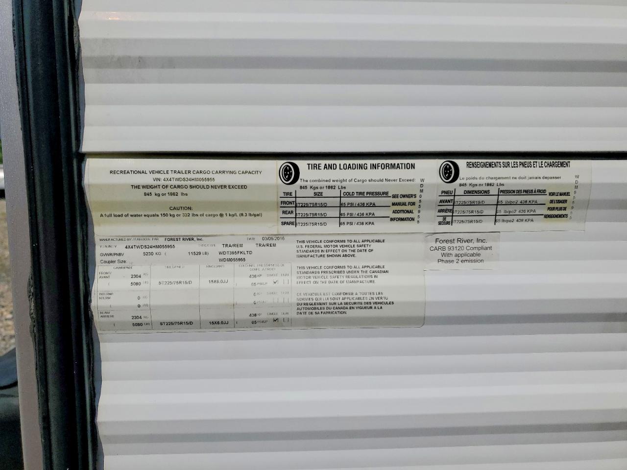 2017 FOREST RIVER 5X8 TRAILERS