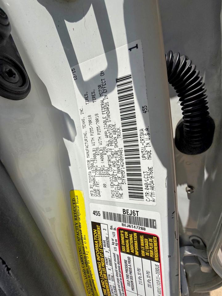 2016 TOYOTA TUNDRA