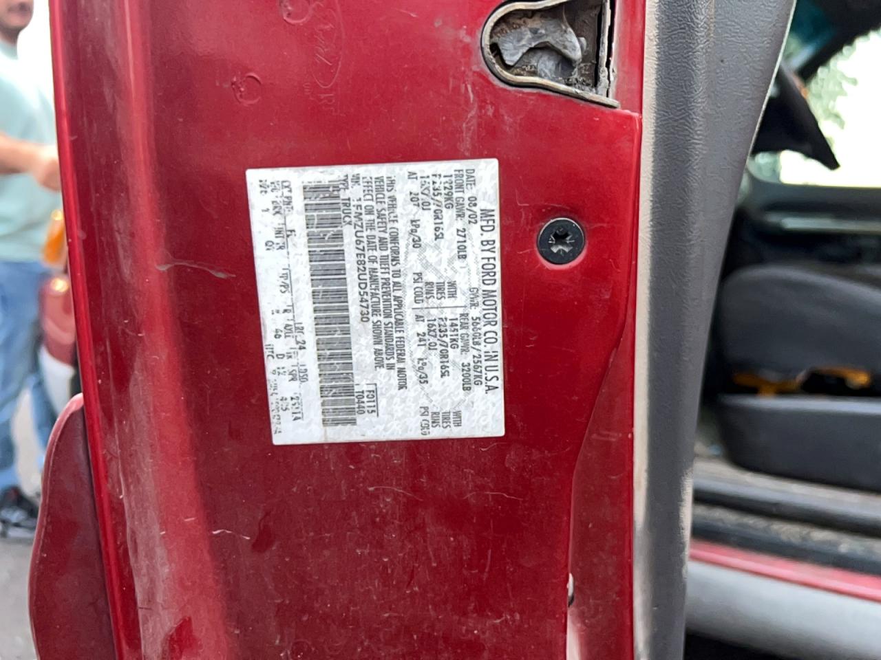 2002 FORD EXPLORER