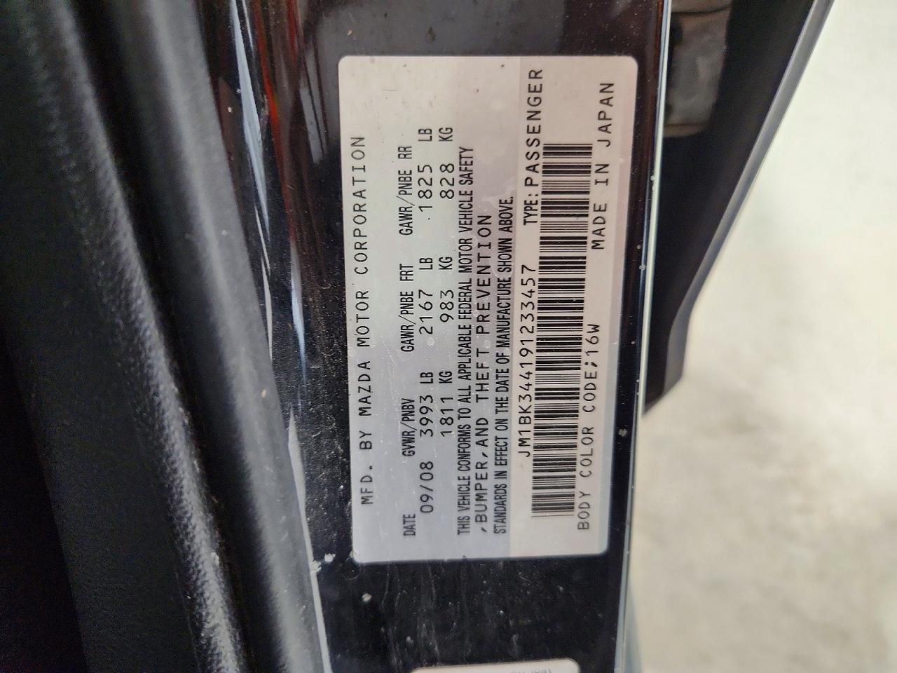 2009 MAZDA MAZDA3