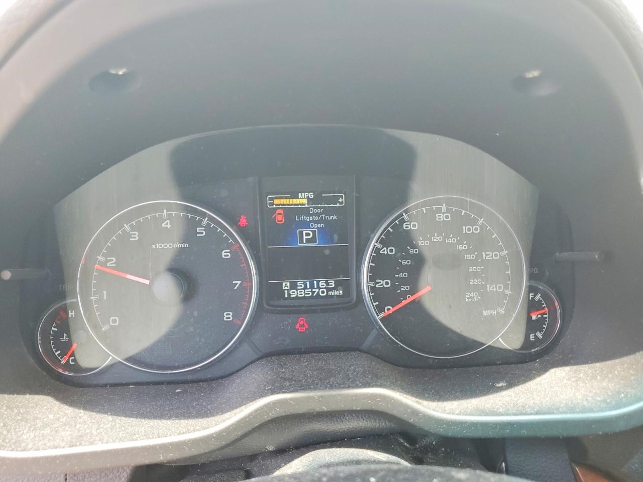 2014 SUBARU OUTBACK