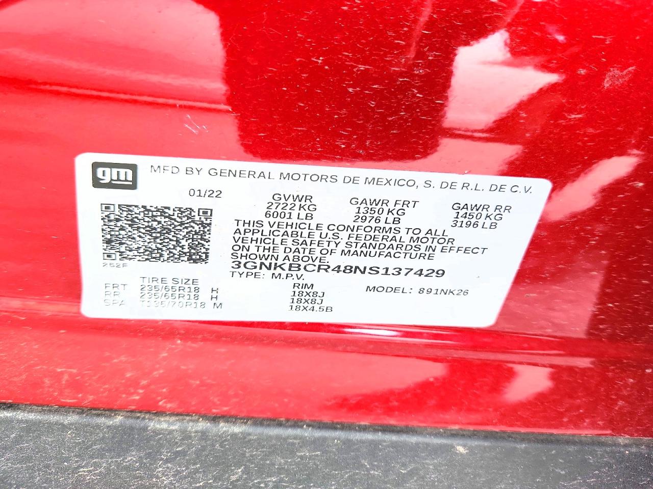 2022 CHEVROLET BLAZER