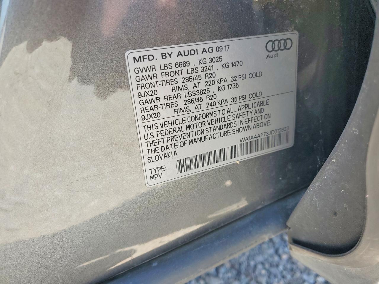 2018 AUDI Q7