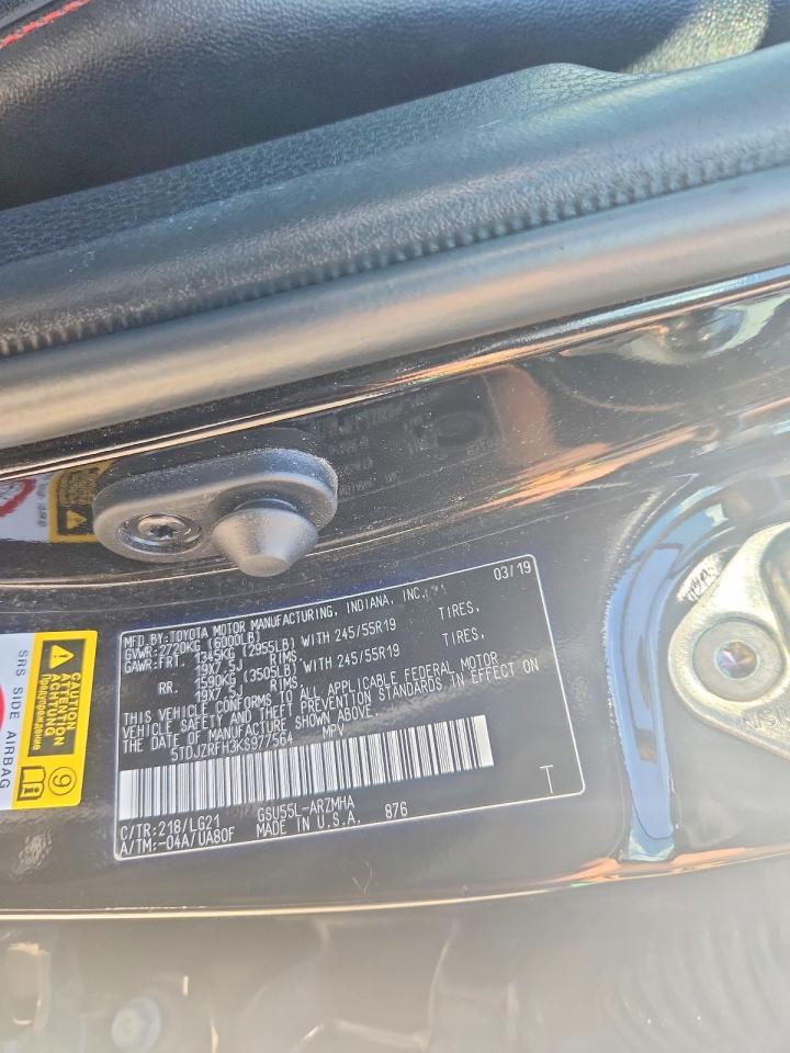 2019 TOYOTA HIGHLANDER