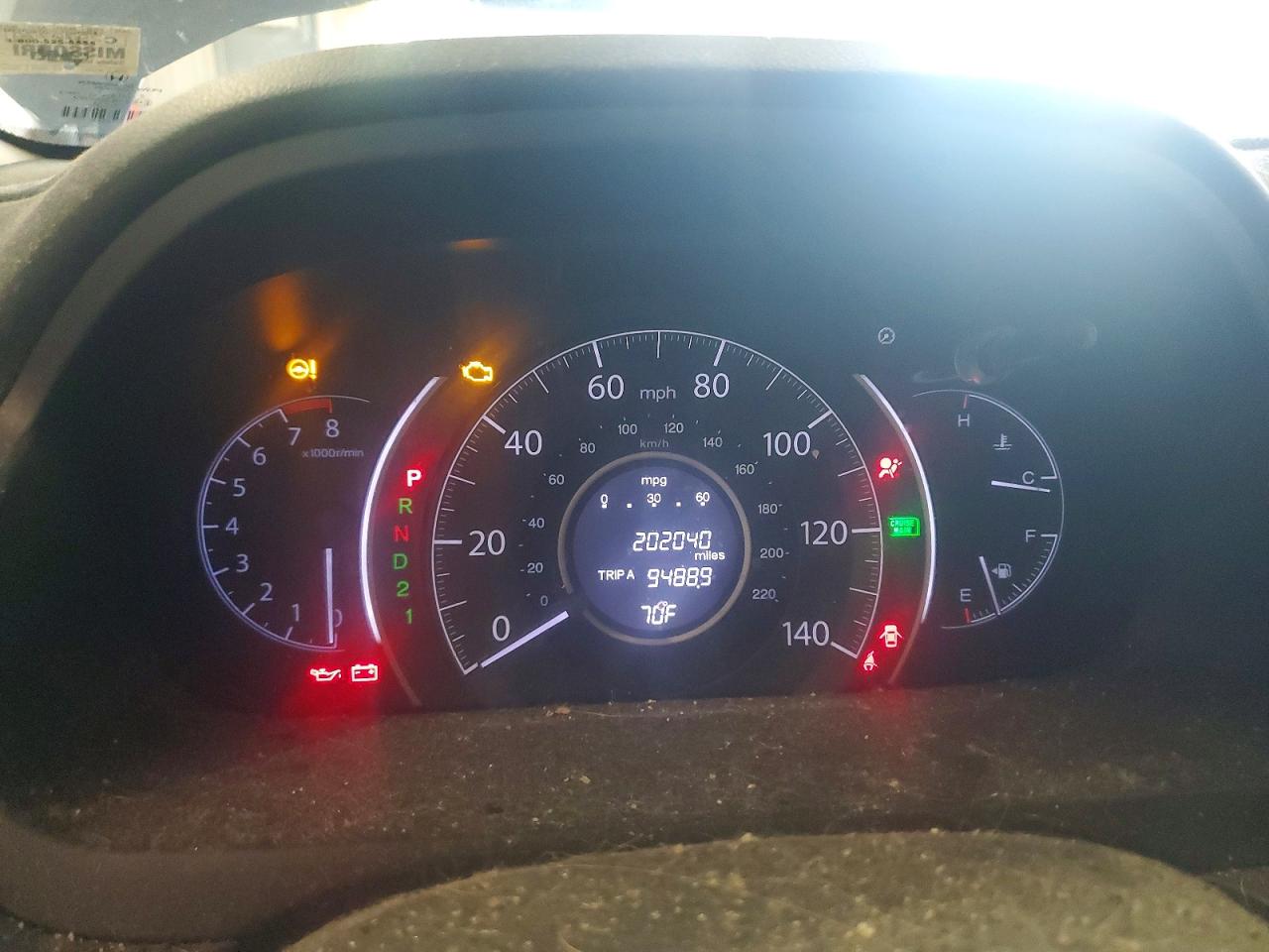 2013 HONDA CRV
