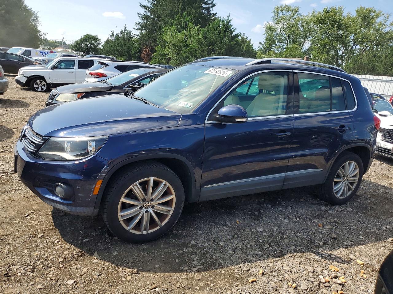 2012 VOLKSWAGEN TIGUAN