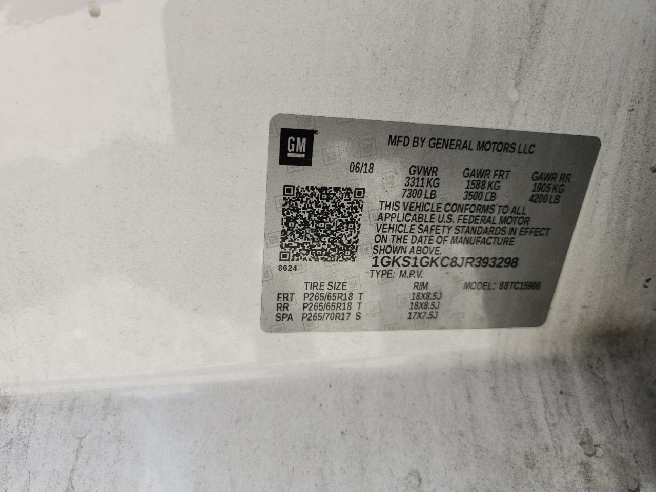 2018 GMC YUKON