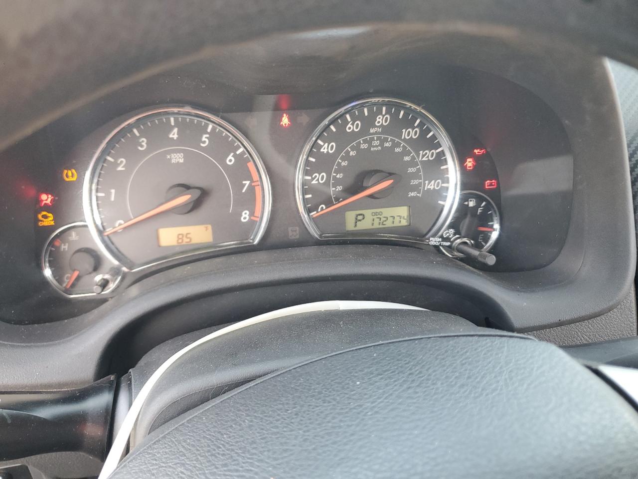 2012 TOYOTA COROLLA