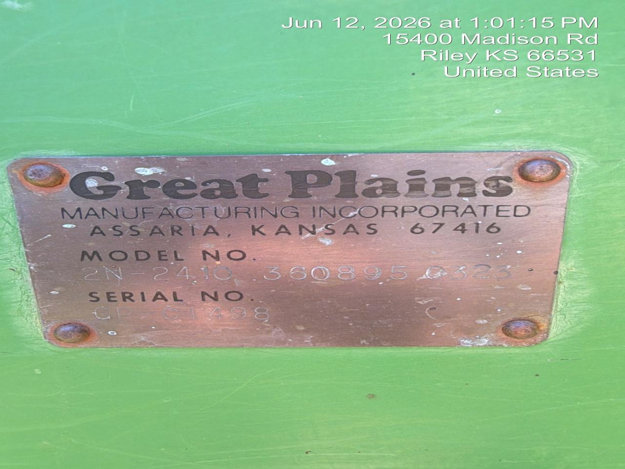 2010 GREATLAINS AGRICULTUR