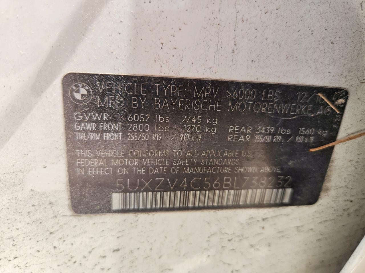2011 BMW X5