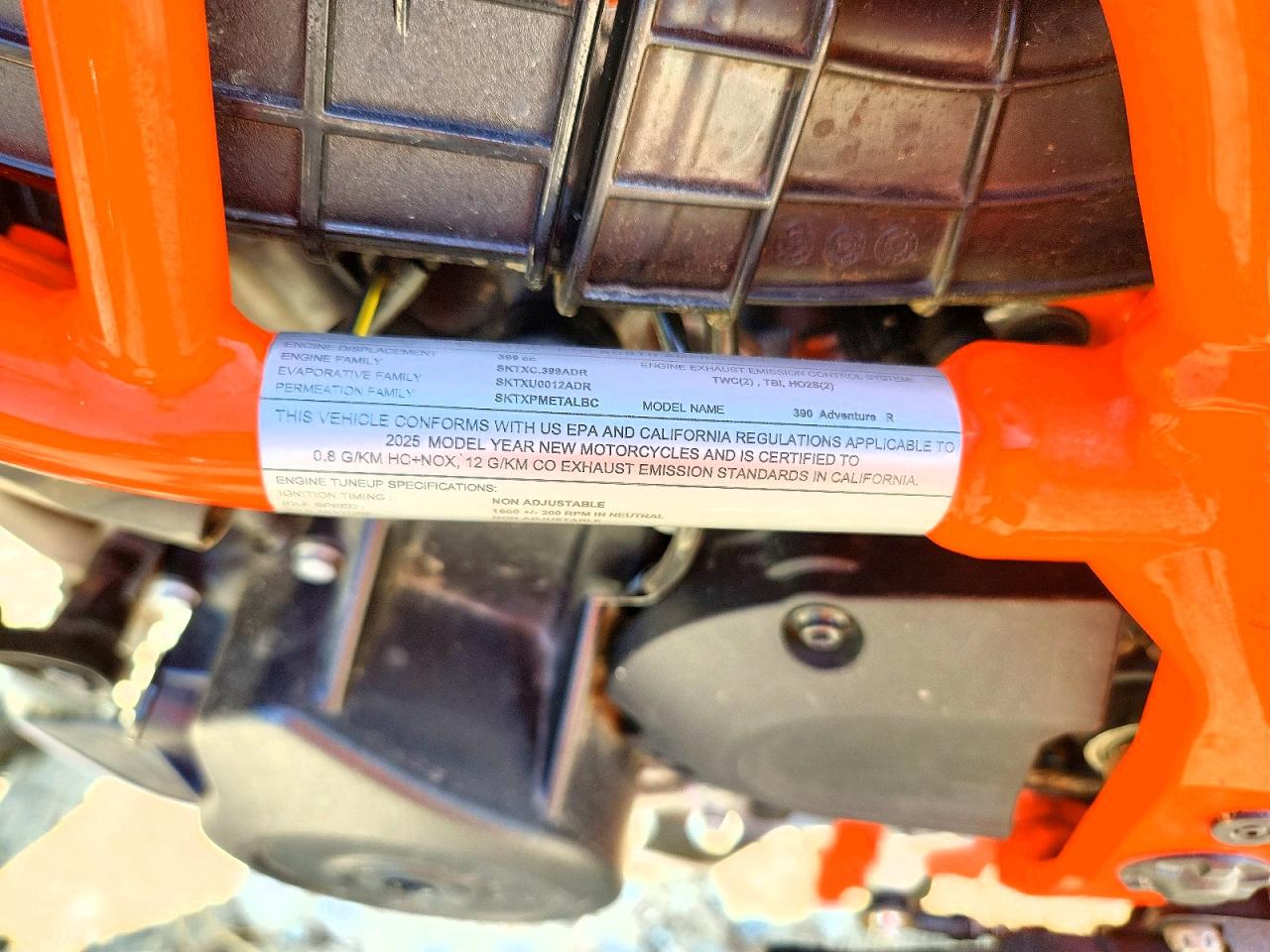 2025 KTM MOTORCYCLE