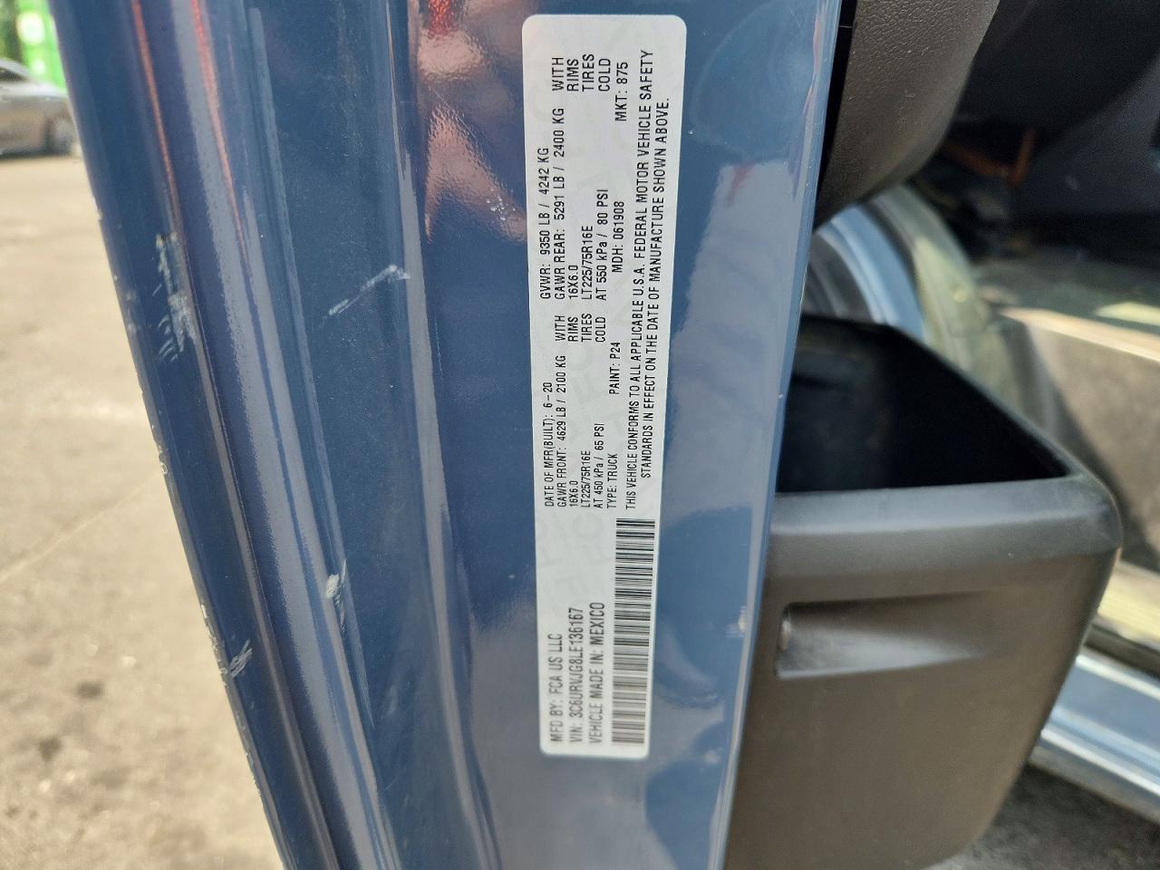 2020 RAM PROMASTER
