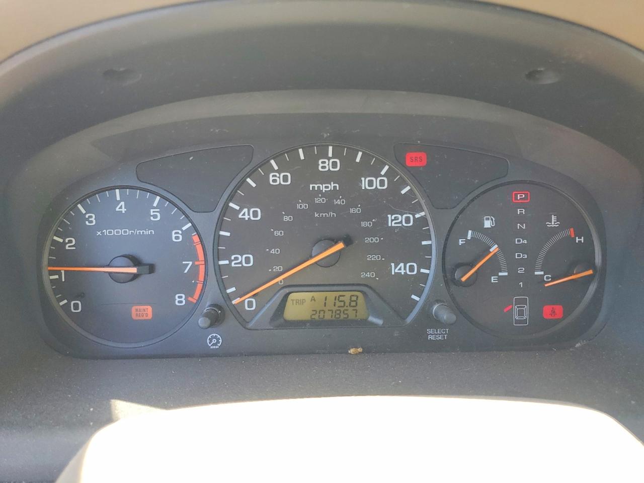 2001 HONDA ACCORD