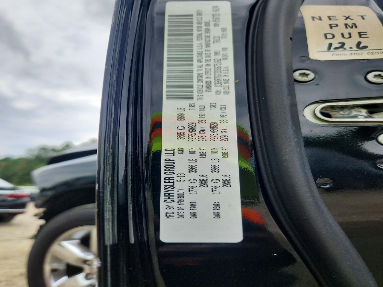 2013 RAM 1500