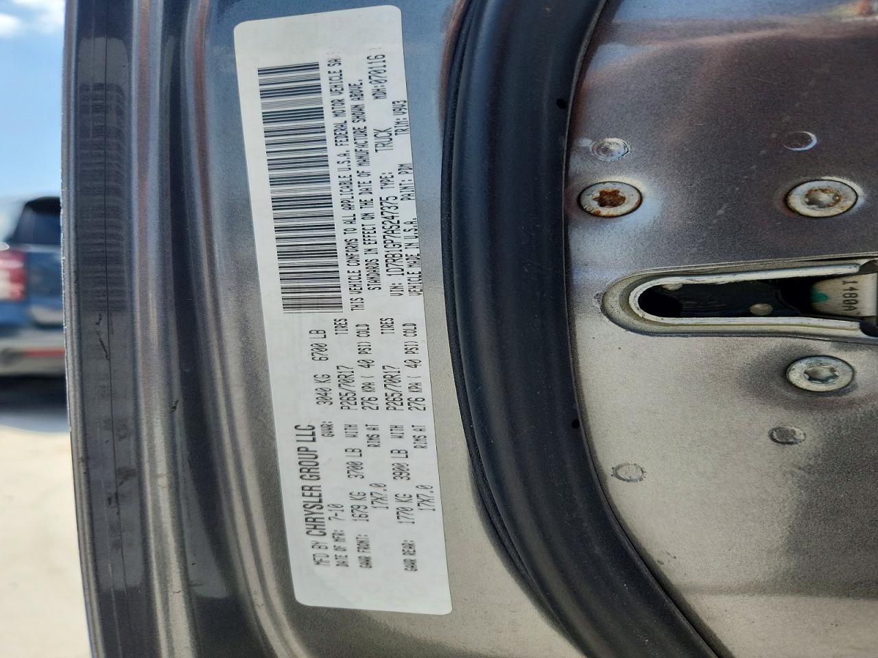 2010 DODGE RAM 1500