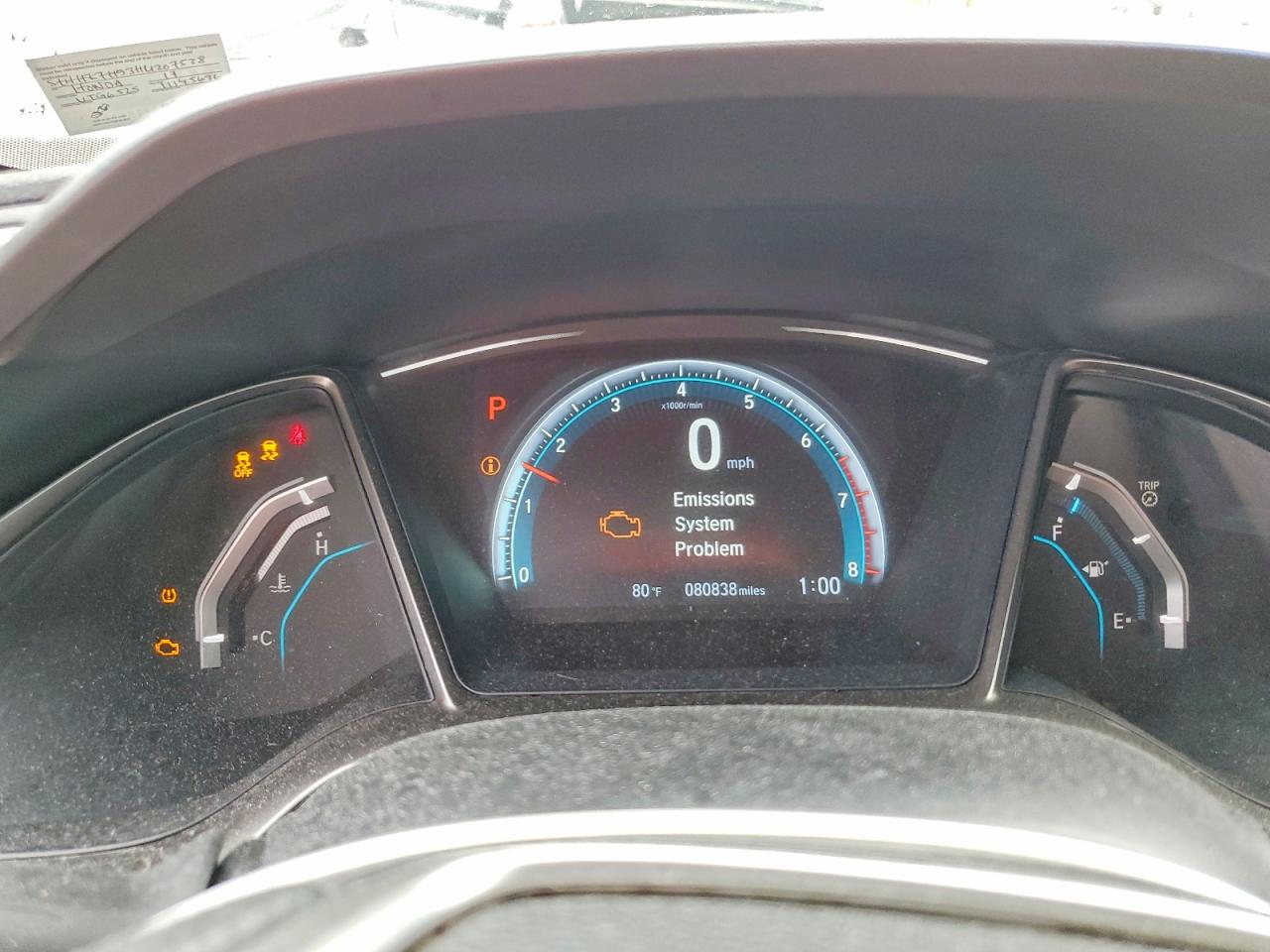 2017 HONDA CIVIC