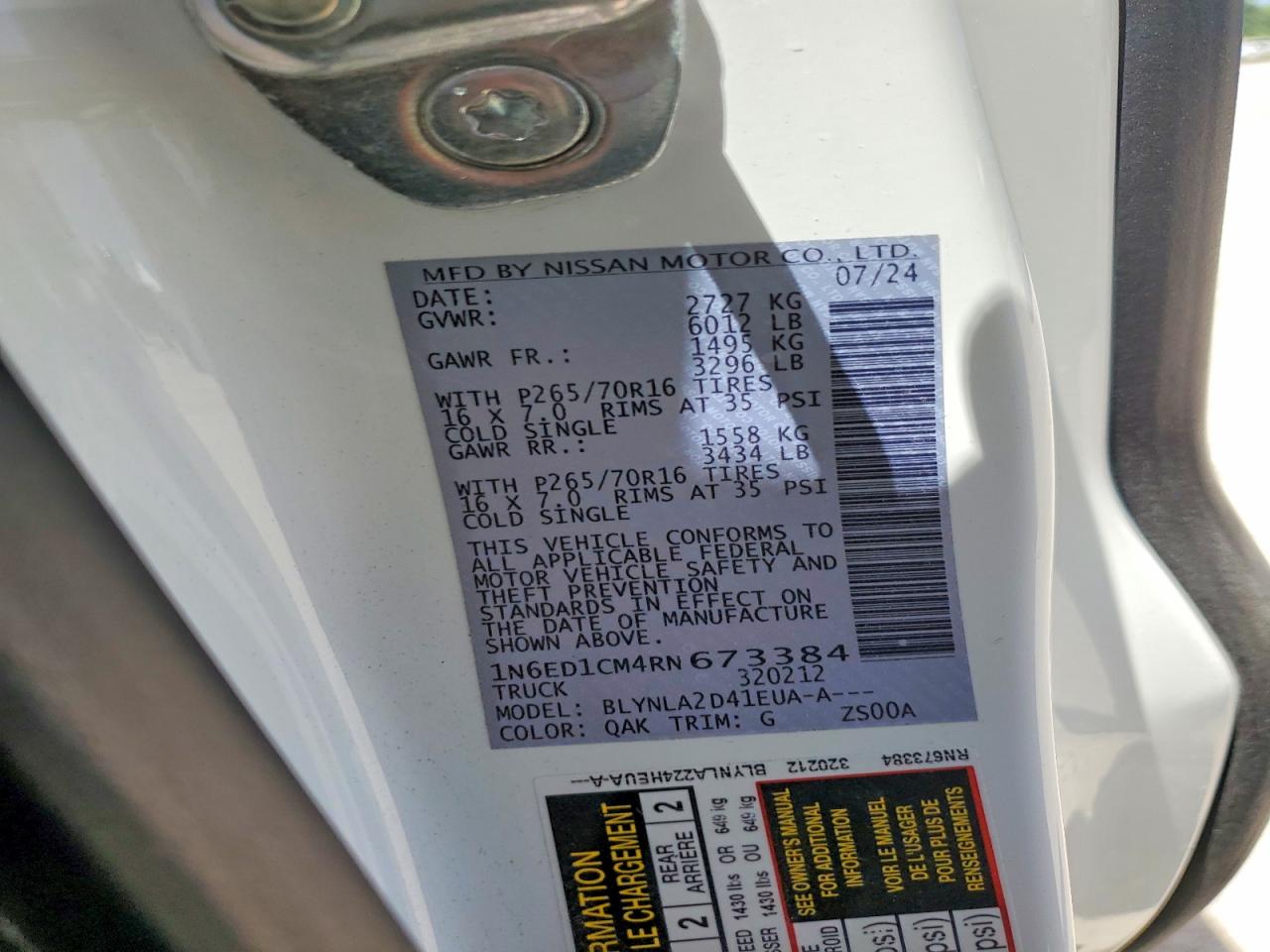 2024 NISSAN FRONTIER