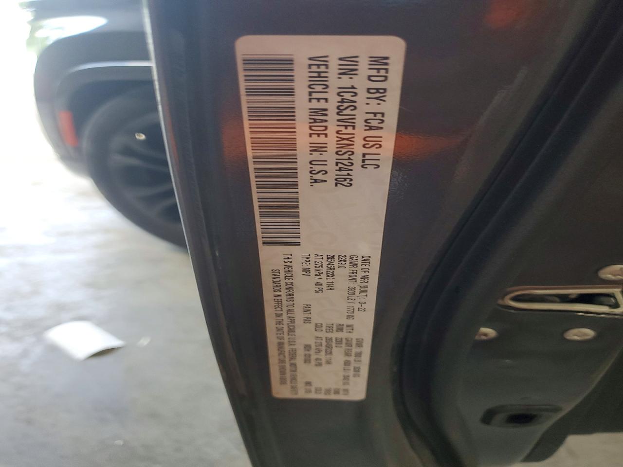 2022 JEEP GRAND WAGO