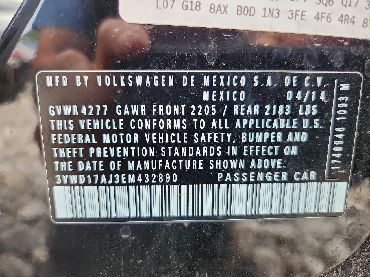 2014 VOLKSWAGEN JETTA