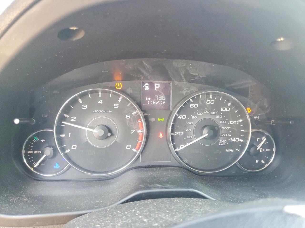 2012 SUBARU LEGACY