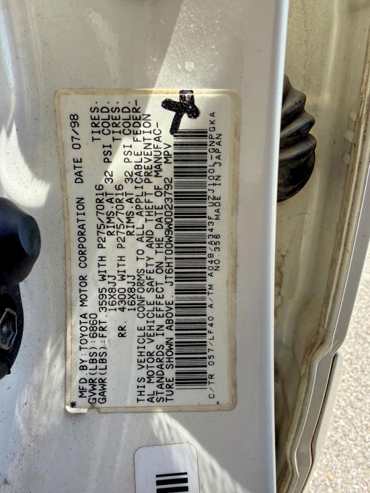 1998 LEXUS LX470