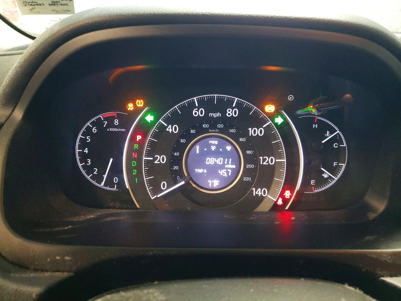 2014 HONDA CRV