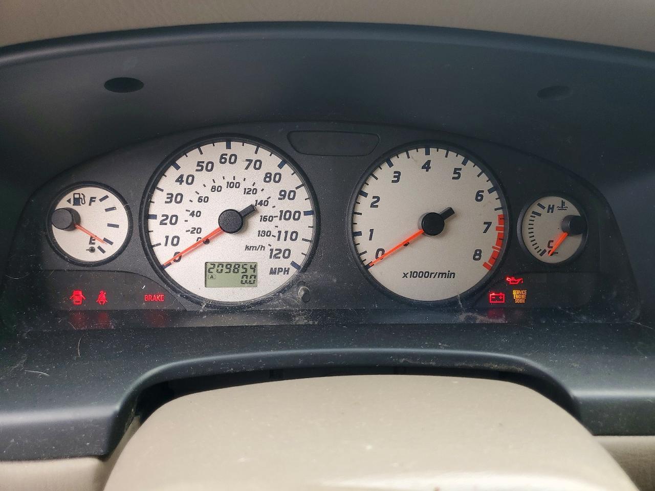 2002 NISSAN PATHFINDER