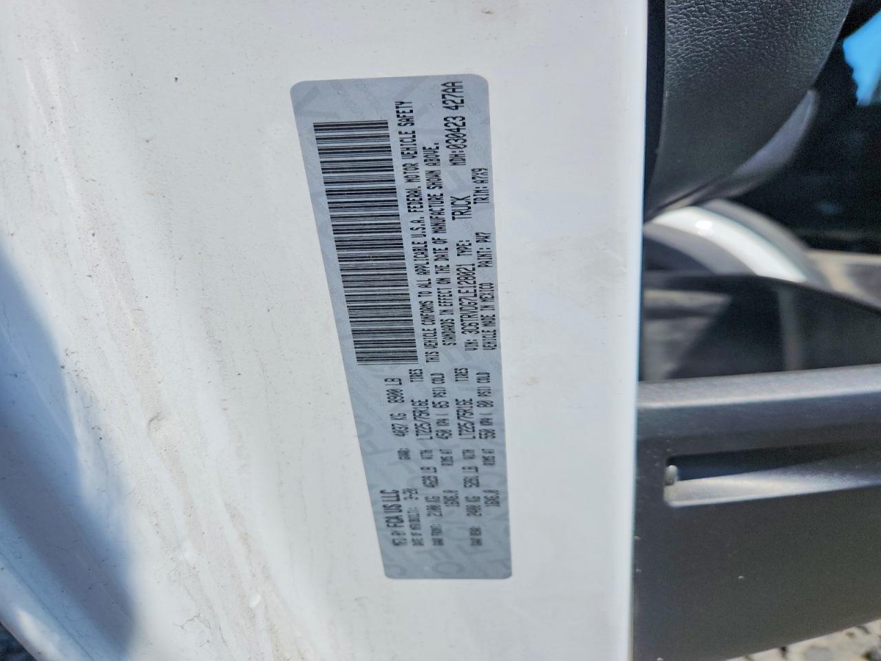 2020 RAM PROMASTER