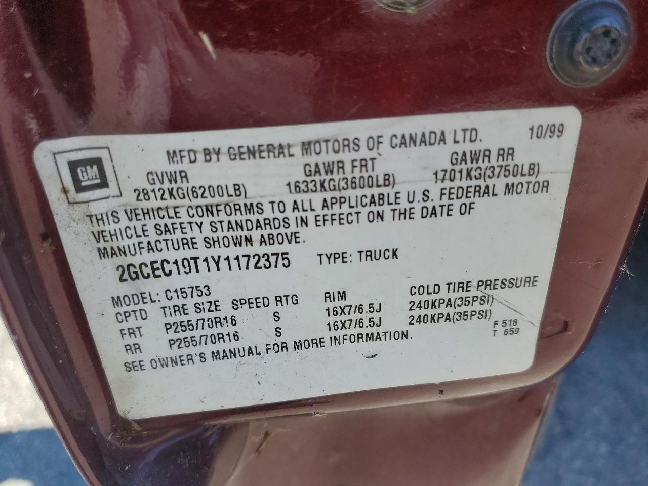 2000 CHEVROLET ALL Models