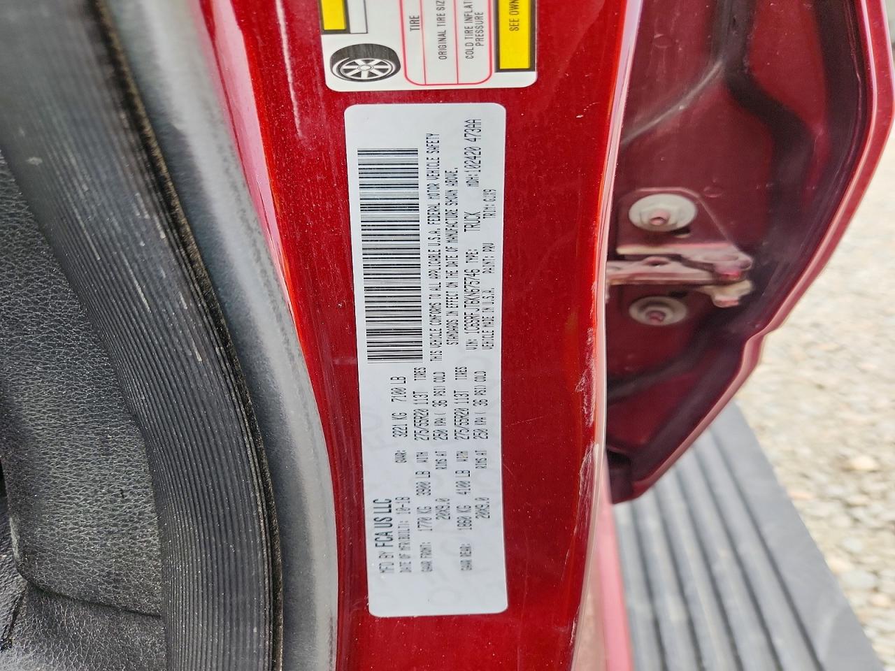 2019 RAM 1500
