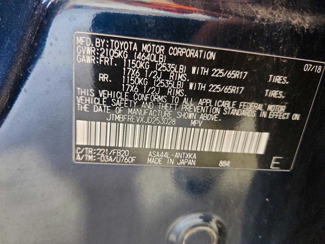 2018 TOYOTA RAV4