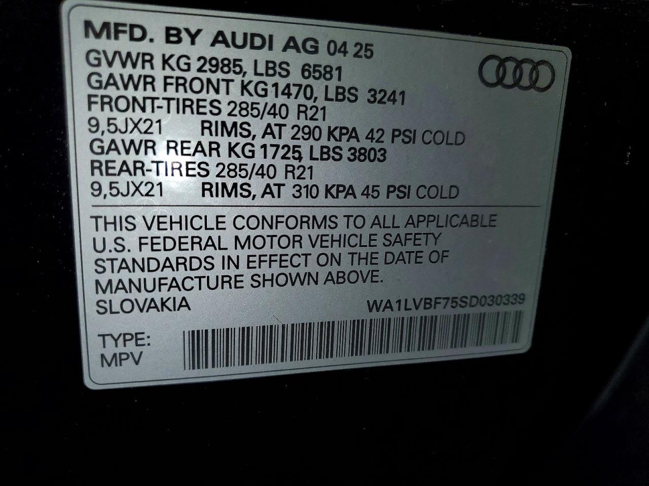 2025 AUDI Q7
