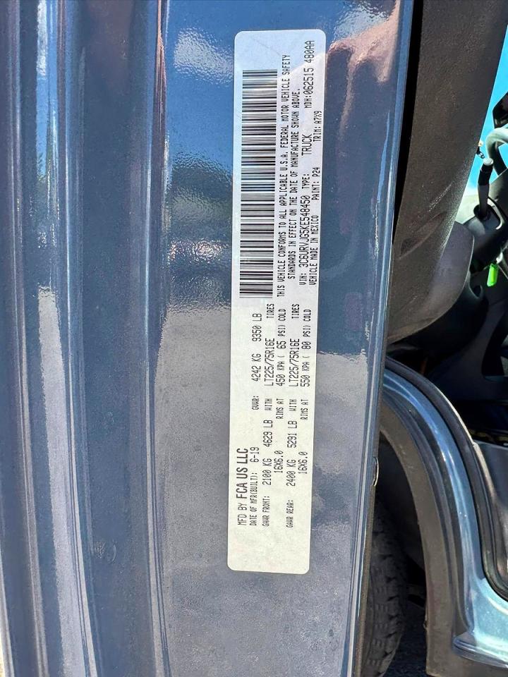 2019 RAM PROMASTER