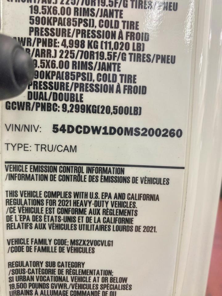 2021 CHEVROLET C/K4500