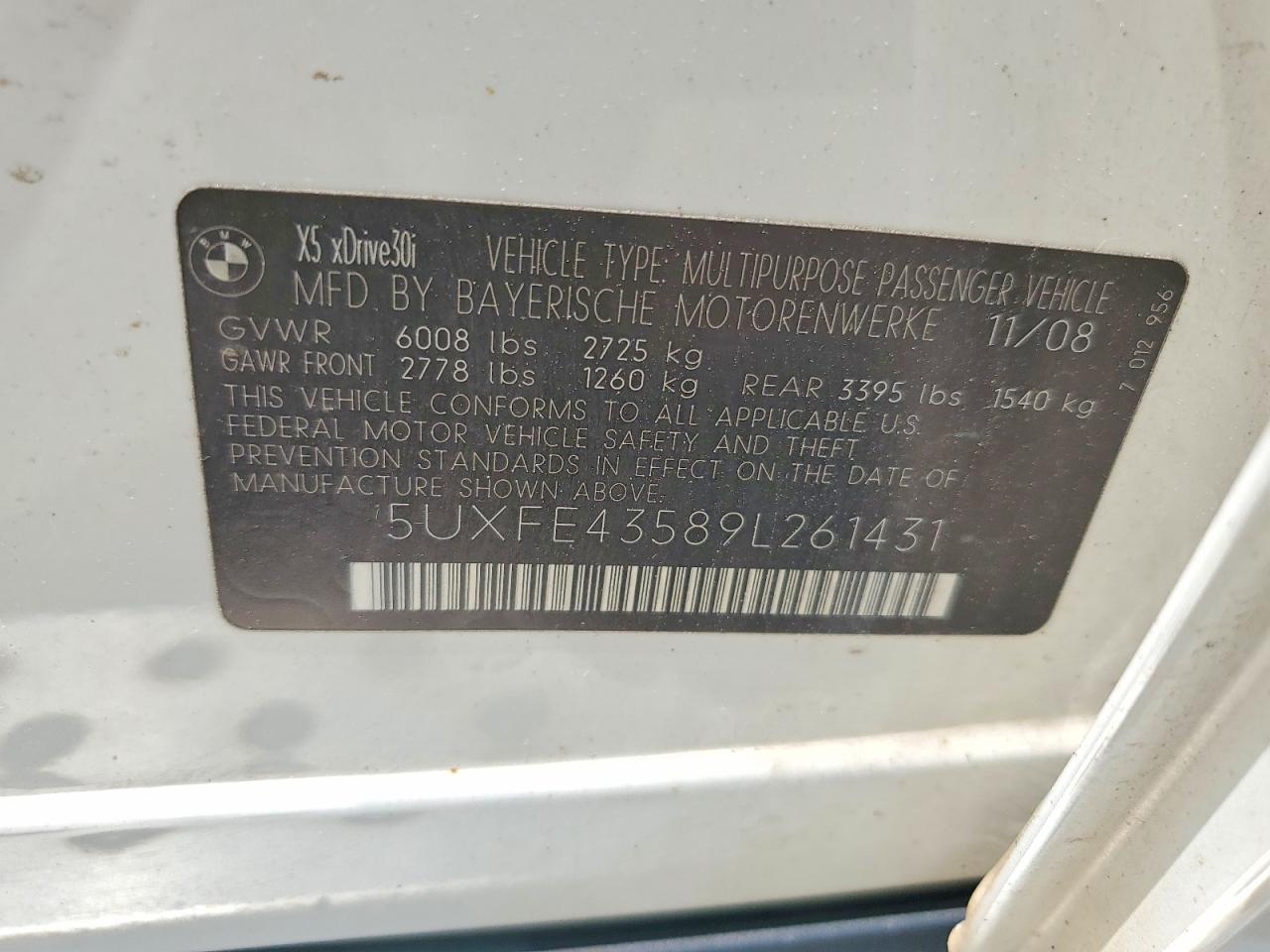 2009 BMW X5