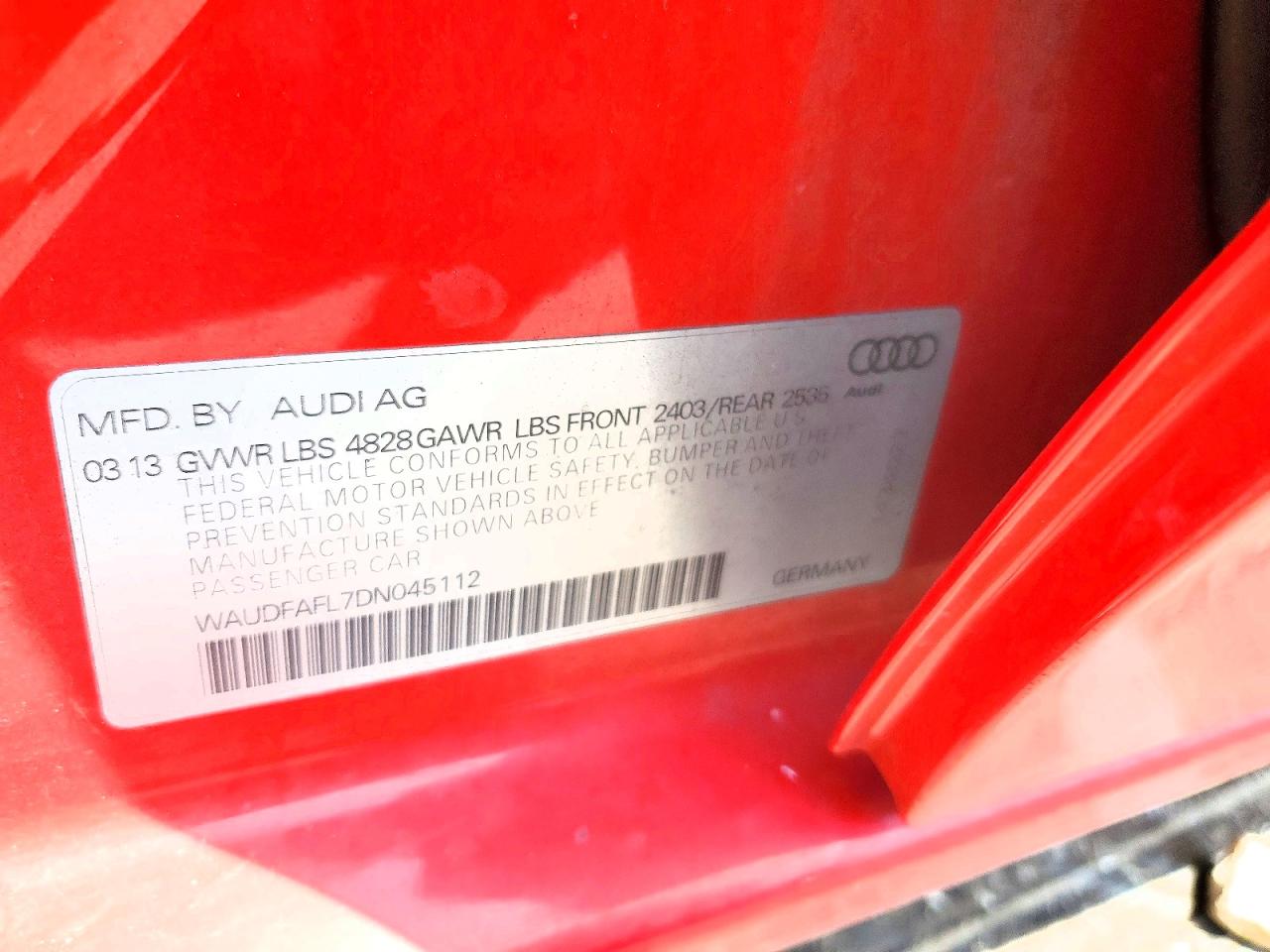 2013 AUDI A4