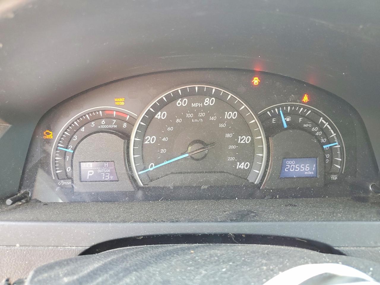 2012 TOYOTA CAMRY
