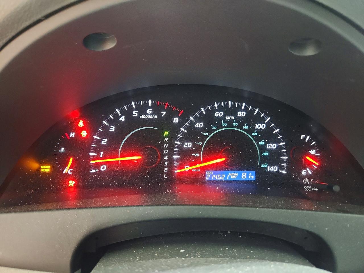 2009 TOYOTA CAMRY