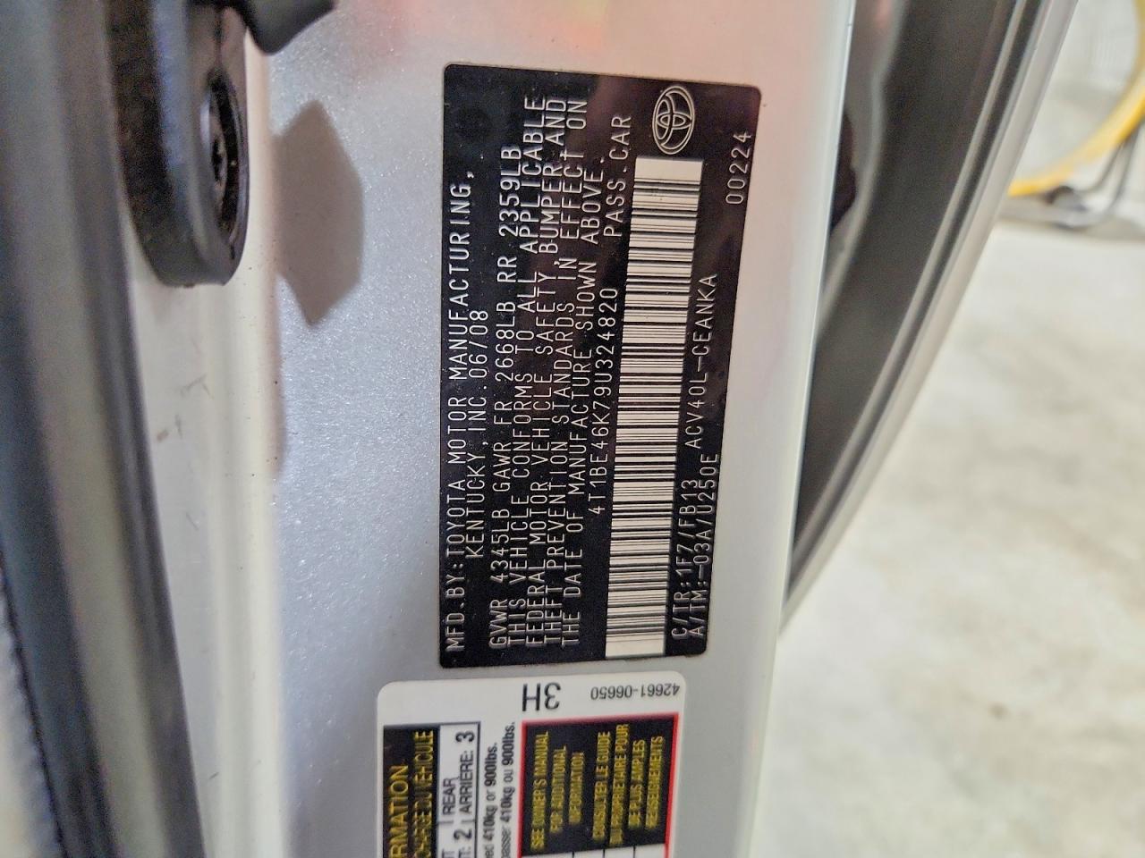 2009 TOYOTA CAMRY